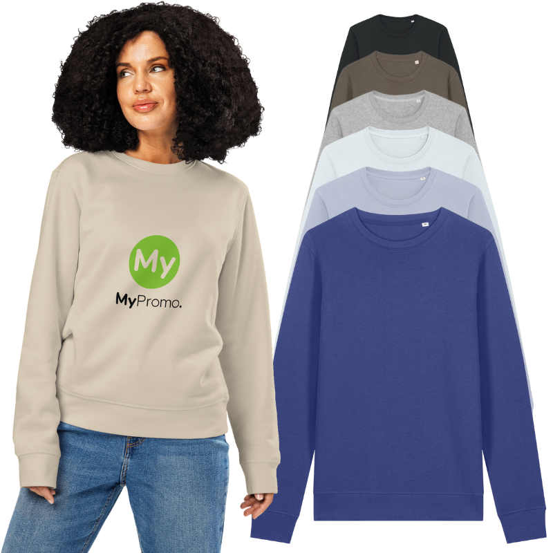 Stanley/Stella essential sweatshirt met ronde hals | biologisch katoen 300 g/m² | unisex fit | duurzaam